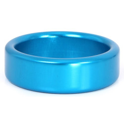 Kiotos Cockring en aluminium Circle 15mm Bleu